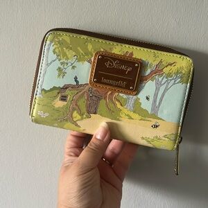 Loungefly Winnie The Pooh Kanga & Roo Wallet EUC